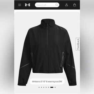Underarmour unstoppable jacket (cropped women’s)